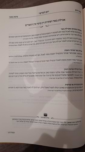 מאיר היום - הלכה יומית ע