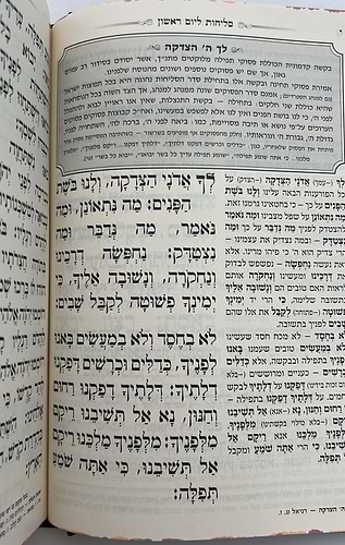 סליחות המפורש - עם ביאור משולב נוסח אשכנז דמוי עור קטן / וינגרטן