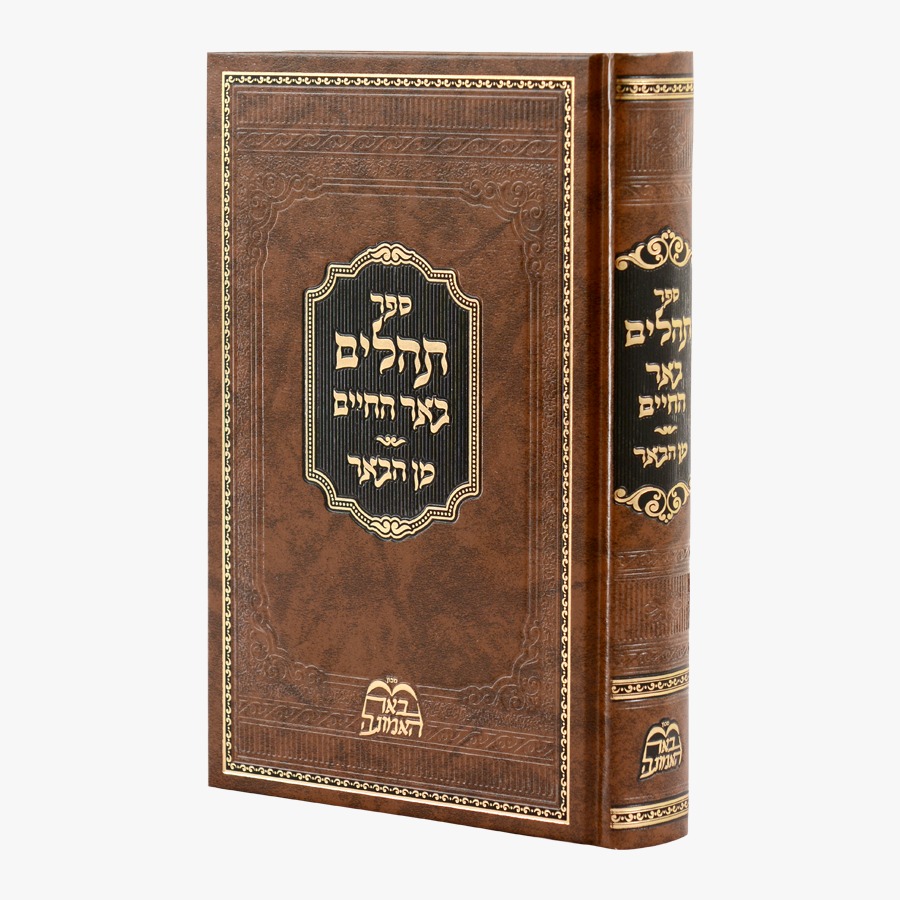 תהילים באר החיים - מן הבאר / ר