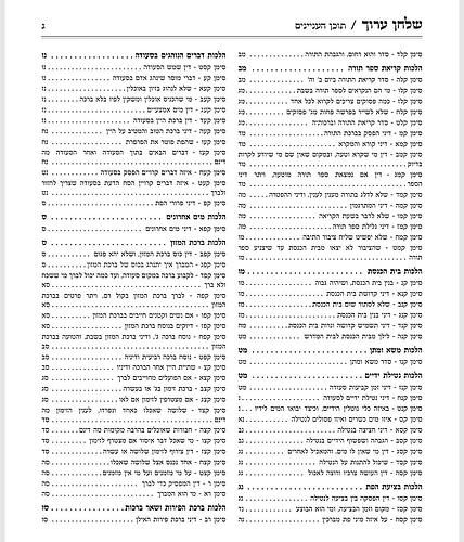 שולחן ערוך בכרך אחד - דף ליום / מכון אש התלמוד