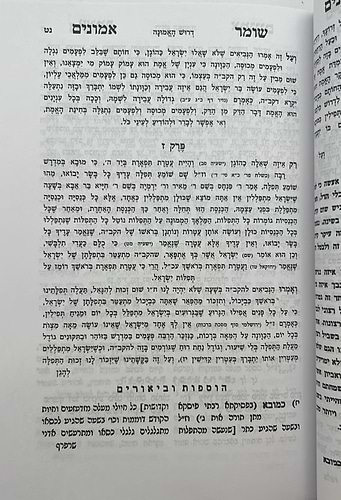 שומר אמונים המנוקד / הרב אהרון ראטה