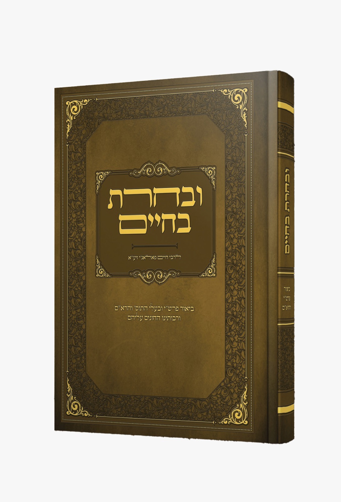 ובחרת בחיים / רבי חיים פלאג