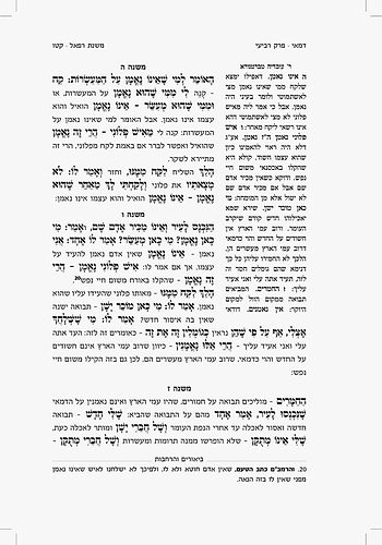 סט משנת רפאל ו' כרכים - ששה סדרי משנה / פורמט גדול