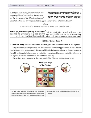 The Bigdei Kehunah Illuminated / Rabbi Dovid Meyers - בגדי כהונה (אנגלית)