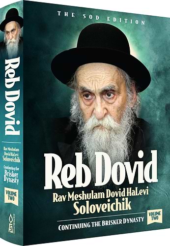 Reb Dovid - Rav Meshulam Dovid Halevi Soloveichik / Volume 2 - ר' דוד הלוי סולובייצ'יק זצוק