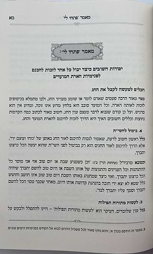 הליכות קודש - מועדים / לאור רבינו נחמן מברסלב זצוק