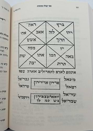 קבלה מעשיות - קמעים וסגולות לחשים, רפואות כוונות ופעולות