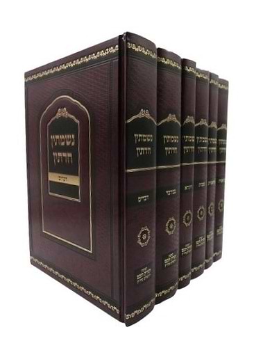 נשמתין חדתין - על חמשה חומשי תורה סט ו' כרכים / הרב י.מ מורגנשטרן