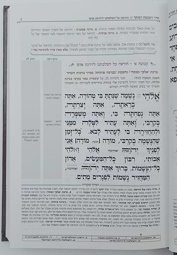 סידור נתיבות התפילה - לימות החול נוסח ע