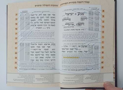 סידור נתיבות התפילה - לימות החול נוסח אשכנז פורמט גדול / מכון סימנים