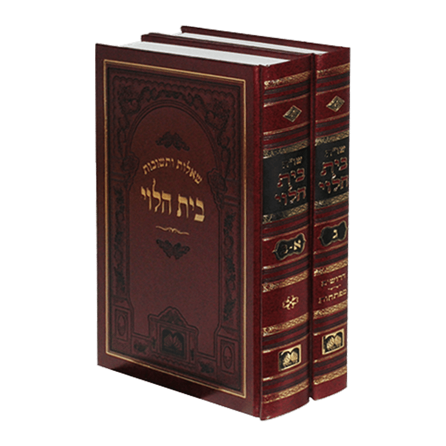 שו"ת בית הלוי ב