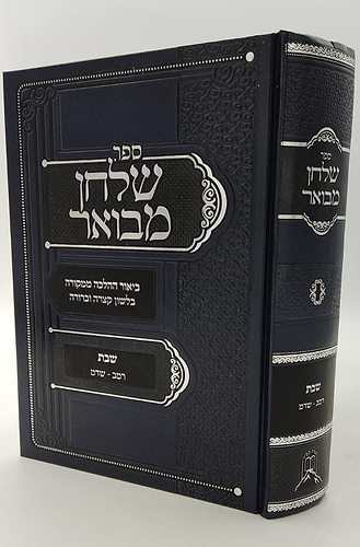 שלחן מבואר - הלכות שבת / סימנים: רמב-שדמ