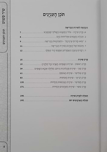 שיר פשוט - פרק שירה / על פי משנת רבי נחמן מברסלב