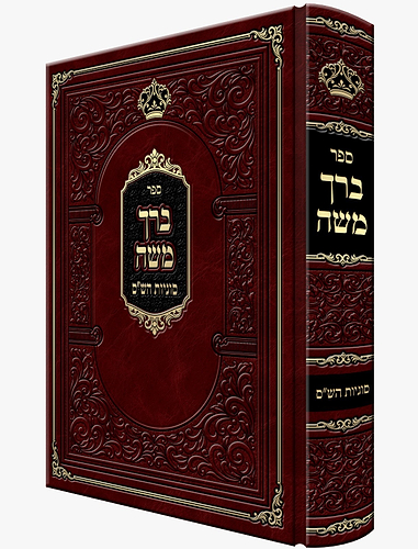 ברך משה - על סוגיות הש