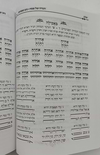 הגדה של פסח - ניב שפתיים / אליבא דנפשיה