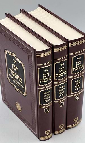 הבן בחכמה - תשובות וחקירות בחכמת הקבלה סט ג' כרכים / אהבת שלום