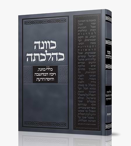 כוונה כהלכתה - כללי כוונה, ריכוז המחשבה והיסח הדעת / הרב לוי יצחק אפשטיין