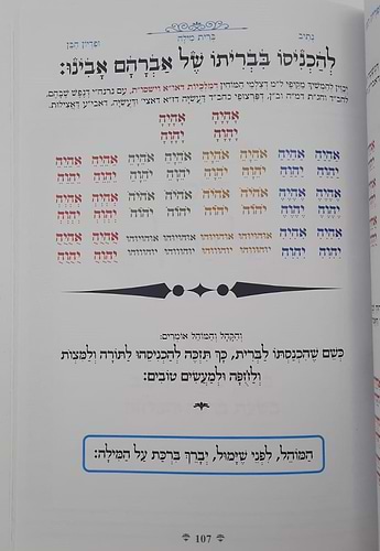 נתיבות שלום - נתיב ברית מילה ופדיון הבן / לפי סדר הרש