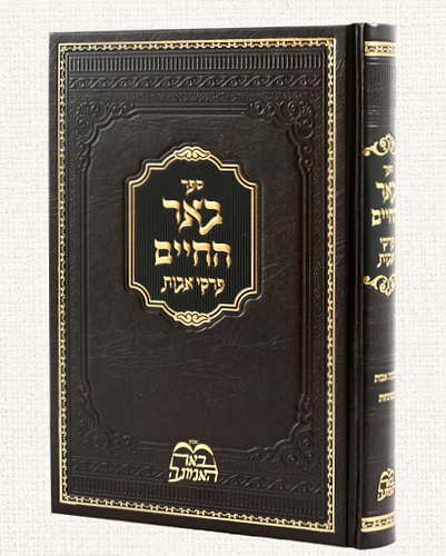 באר החיים - פרקי אבות / ר' אברהם אלימלך בידרמן שליט