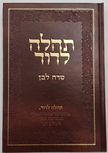 תהלה לדוד - שדה לבן / מאת המקובל רבי ששון מרדכי זצוק