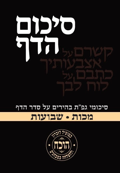 סיכום הדף - מסכת מכות • שבועות / כריכה רכה