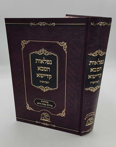 נפלאות הסבא קדישא מראדושיץ - כרך א' / על התורה ומועדים