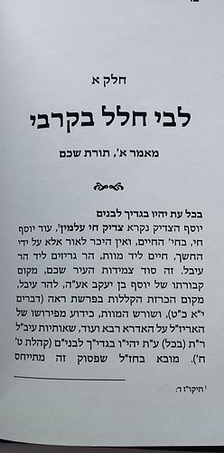 כימי העץ ימי עמי - חידושי תורה במבט תורת הח