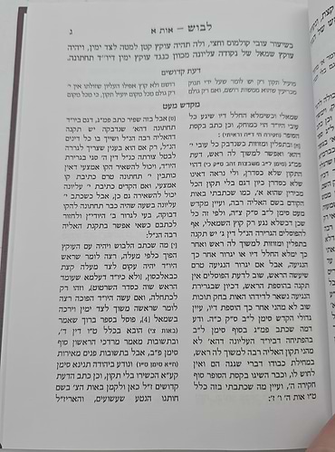 דעת קדושים - מקדש מעט / על הלכות צורת האותיות