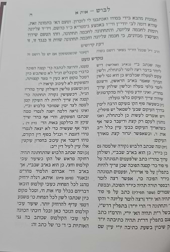 דעת קדושים - מקדש מעט / על הלכות צורת האותיות