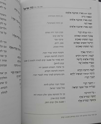 בנין אריאל - ביאור בנין בית שלישי / ע