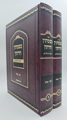 נשמתין חדתין - יומא דהילולא ב' כרכים / הרב י.מ מורגנשטרן