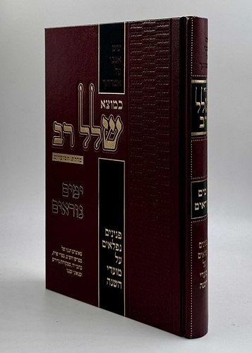 כמוצא שלל רב - ימים נוראים / סדרת המועדים