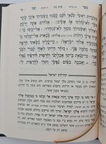 ספר תהילים - תהילות ישראל / המגיד הקדוש מקאזניץ זיע