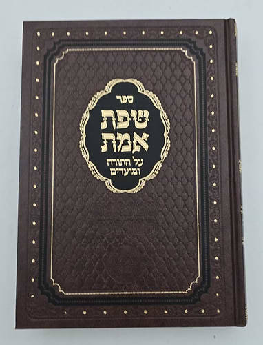 שפת אמת על התורה י' כרכים / מכון בני בינה