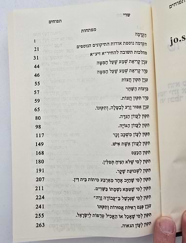 שדי תפוחים המסודר א-ב / תיקונים ותפילות