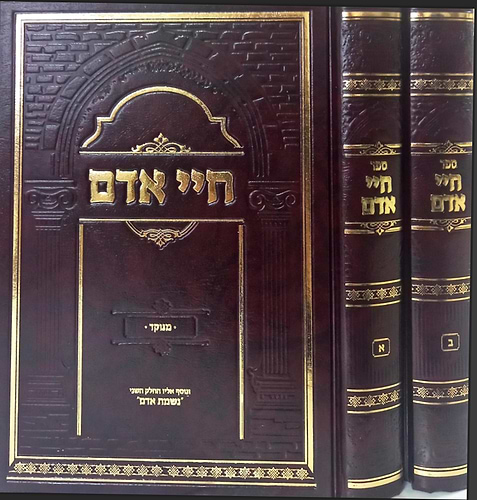חיי אדם מנוקד - עם נשמת אדם / סט ב' כרכים