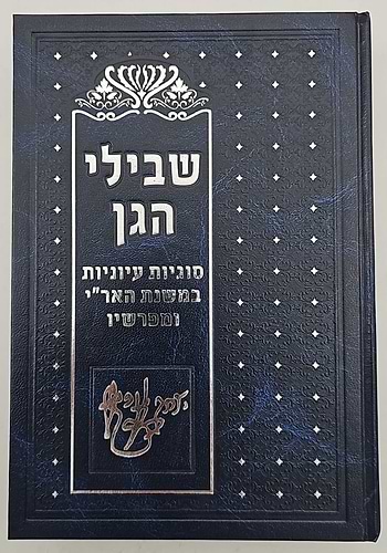 שבילי הגן חלק ב' - סוגיות עיוניות במשנת האר