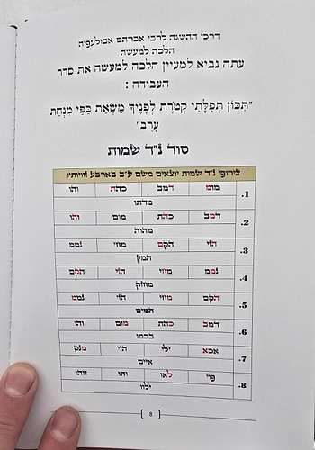 דרכי ההשגה לרבי אברהם אבולעפיה זיע