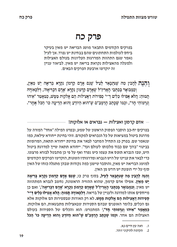 שורש מצוות התפילה ב