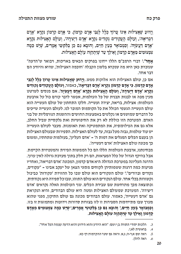שורש מצוות התפילה ב