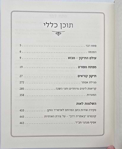 תיקון קוראים חב