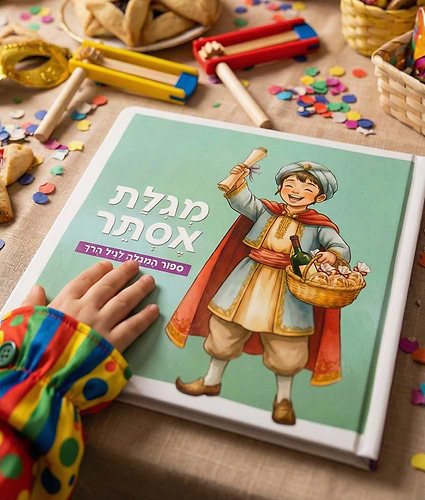 מגילת אסתר - סיפור המגלה לגיל הרך / חגי ישראל לילדים