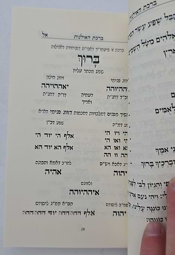 סדר ברכת האילנות - כוונות הרש