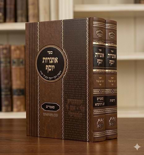 אוצרות יוסף - ספירת העומר ב' כרכים / רבי יוסף ענגיל זצ
