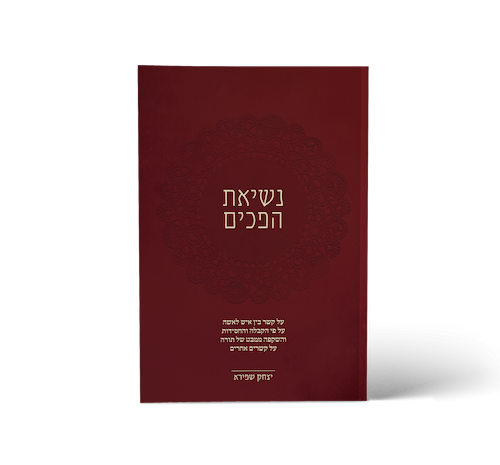 נשיאת הפכים / הרב יצחק שפירא