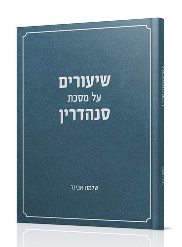 שיעורים בעיון - סנהדרין