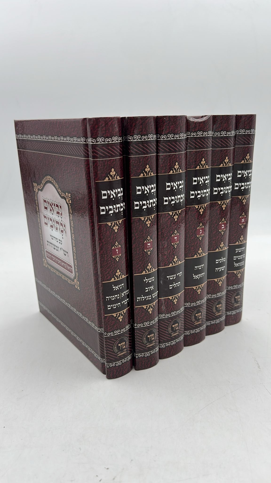 נביאים וכתובים עם רש"י ומצודות - סט ו