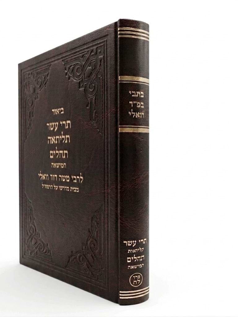ביאור תרי עשר תליתאה / תהלים חמישאה - לרבי משה דוד ואלי זצ"ל