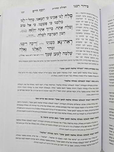 סידור רבנו יוסף חיים - הבן איש חי 7
