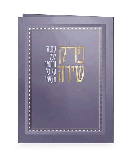 פרק שירה – 10X13